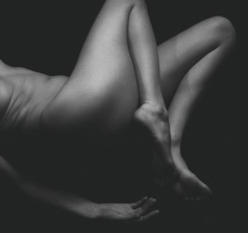 Free Stock Photo of Female Body - Black & White Fine Art