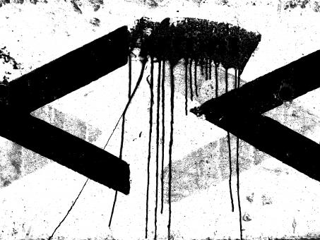 Free Stock Photo of Grunge Strikes Texture - Black and White