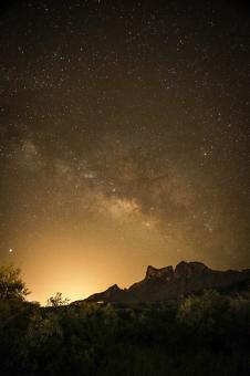 Free Stock Photo of Milky Way in the Desert