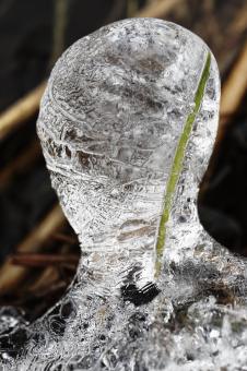 Free Stock Photo of Abstract Ice Ball