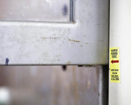 Free Stock Photo of Fume hood sash