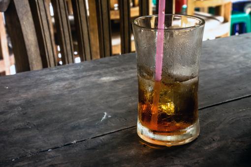 Free Stock Photo of Fresh glass of ice tea