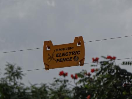 Free Stock Photo of Electric Fence