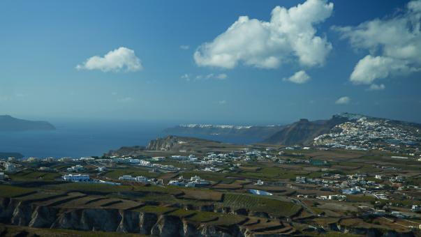 Free Stock Photo of Santorini Island