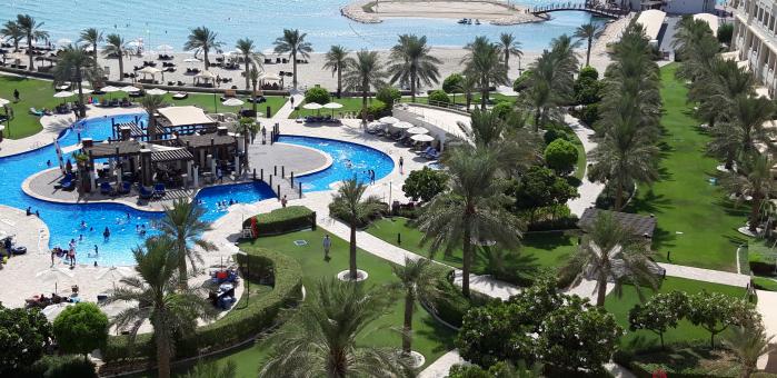 Free Stock Photo of Sofitel Hotel Gardens