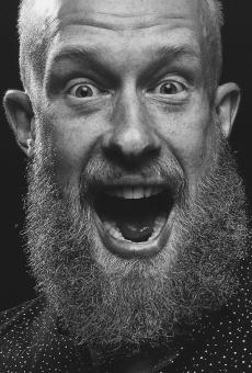 Free Stock Photo of Yelling Man With Beard - Monochrome