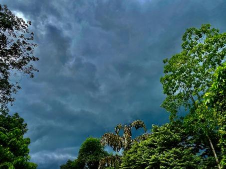 Free Stock Photo of Sky is turning into dark