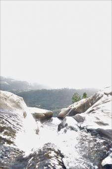 Free Stock Photo of OnTop of Tropical Waterfall
