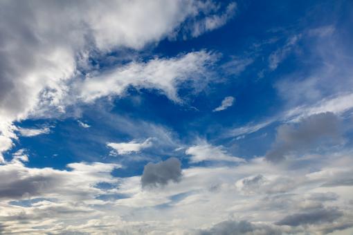 Free Stock Photo of Clashing Clouds