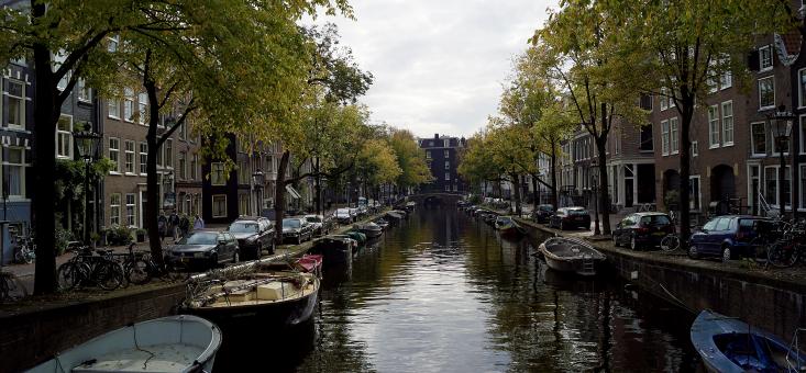 Free Stock Photo of Canal in Amsterdam