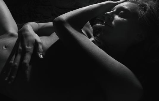 Free Stock Photo of Female Body Close Up - Monochrome