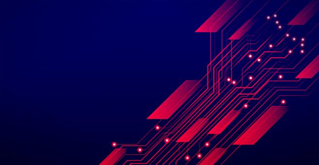 Free Stock Photo of Abstract Electronic Circuit - Background - With Copyspace