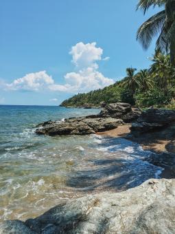 Free Stock Photo of White Sand Beach in Tropics