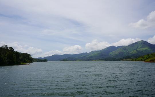Free Stock Photo of Waters of Banasura Sagar Dam