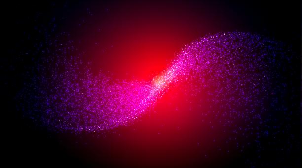 Free Stock Photo of Spiraling Luminous Particles - Technology Background - Space
