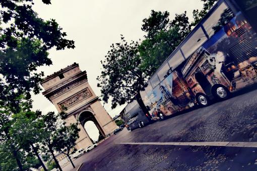 Free Stock Photo of Arc de Triomphe