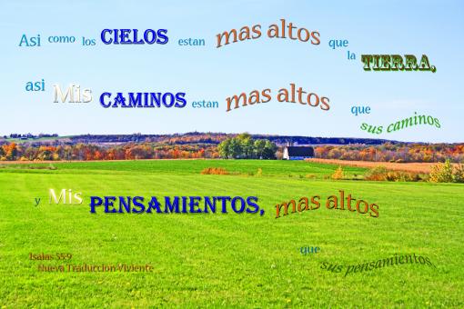 Free Stock Photo of Caminos y Pensamientos de Dios Mas Altos