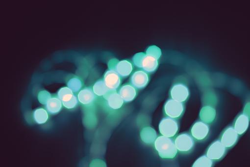 Free Stock Photo of Blue Bokeh - Abstract Background