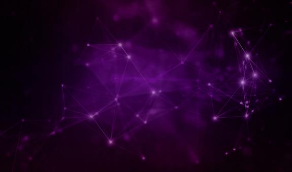 Free Stock Photo of Abstract Background - Purple Geometric Network