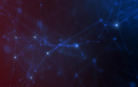 Free Stock Photo of Abstract Background - Red and Blue Network