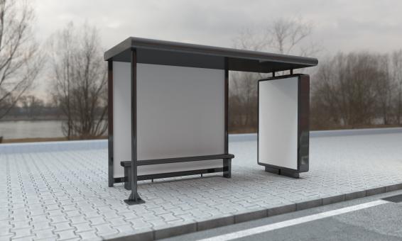 Free Stock Photo of Bus Stop Poster Mockups