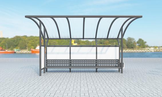 Free Stock Photo of Bus Stop - Billboard Mockup