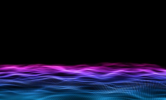 Free Stock Photo of Abstract Background - Blue and Purple Particles