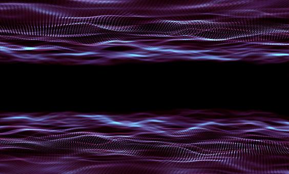 Free Stock Photo of Abstract Background - Purple Particles on Dark Background