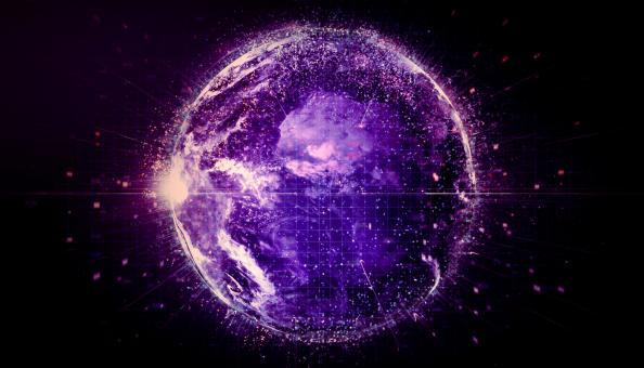 Free Stock Photo of Global Communications - Technological Infrastructure - Abstract
