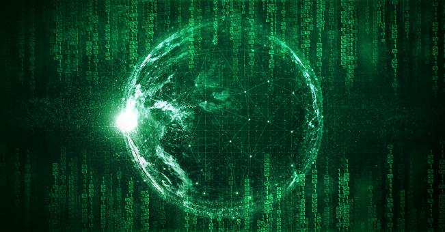 Free Stock Photo of Software is Eating the World - Binary Code