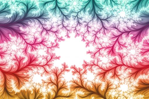 Free Stock Photo of Colorful Organic Pattern - Fractal - Background