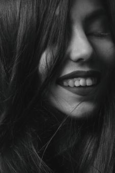 Free Stock Photo of Smiling woman
