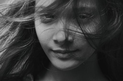 Free Stock Photo of Noir Woman
