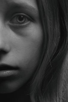 Free Stock Photo of Sad Girl Portrait
