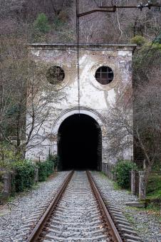 Free Stock Photo of old railway tunnel