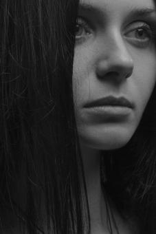 Free Stock Photo of Sad Woman Portrait