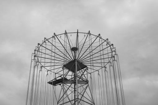 Free Stock Photo of Amusement park swing