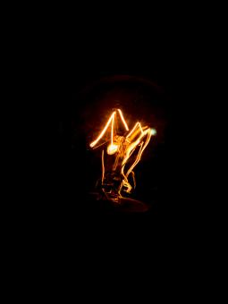 Free Stock Photo of Incandescent Light Bulb