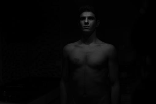 Free Stock Photo of Dark Male Portrait