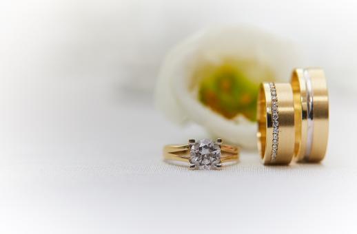 Free Stock Photo of Wedding rings