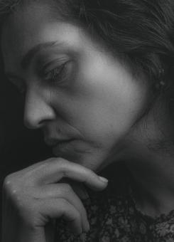 Free Stock Photo of Monochrome portrait