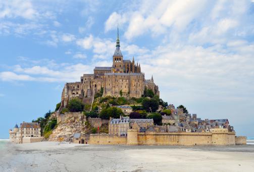 Free Stock Photo of Mont Saint Michel