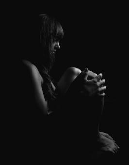 Free Stock Photo of Lonely Woman