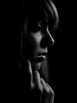Free Stock Photo of Female Profile Portrait