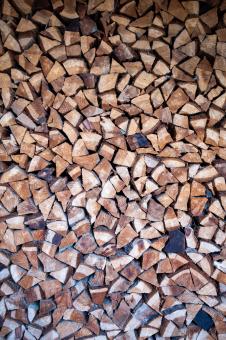Free Stock Photo of Stacked Wood Photo