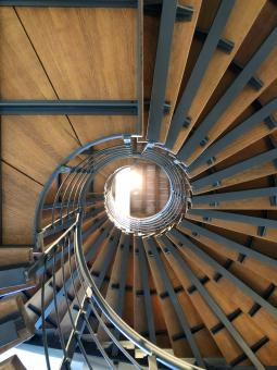Free Stock Photo of Spiral Staircase Photo