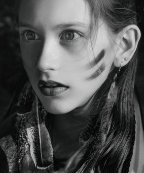 Free Stock Photo of Warrior girl