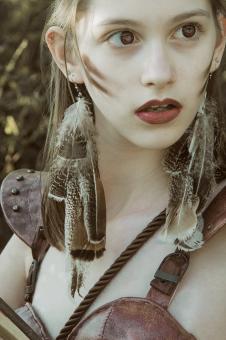 Free Stock Photo of Warrior woman