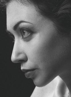 Free Stock Photo of Female Profile Portrait