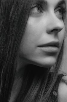Free Stock Photo of Female Profile Portrait